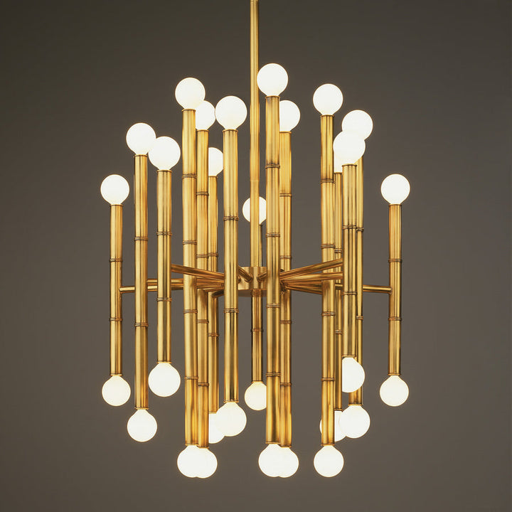 Meurice Chandelier Jonathan Adler Brass