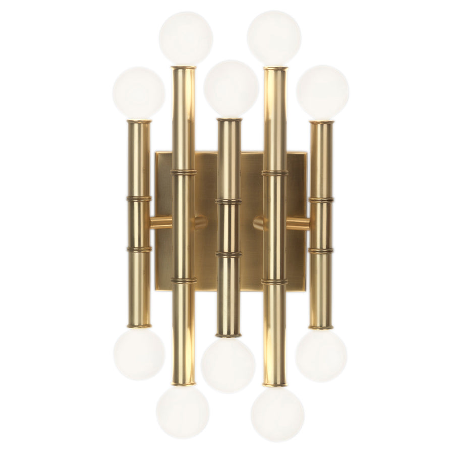 Meurice Five-Arm Sconce Jonathan Adler Brass