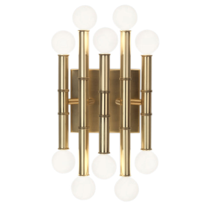 Meurice Five-Arm Sconce Jonathan Adler Brass