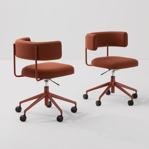 Amelie DP TS Swivel Armchair Chairs MIDJ