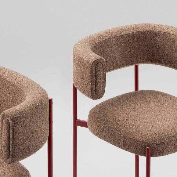 Amelie P M TS Dining Armchair Chairs MIDJ