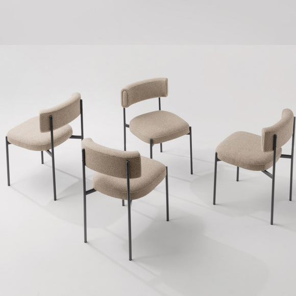 Amelie S M TS Dining Chair Chairs MIDJ