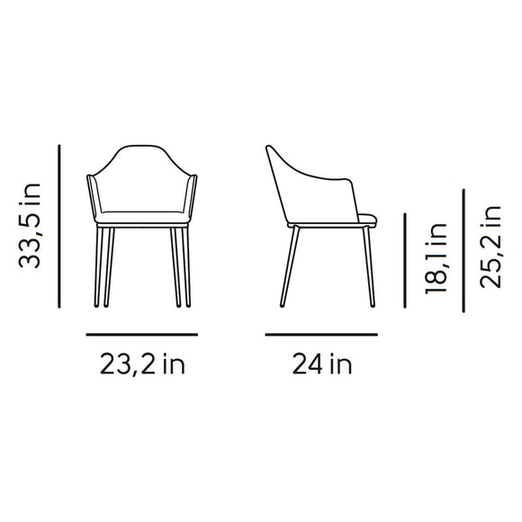 Lea Deluxe P M TS Dining Armchair Chairs MIDJ