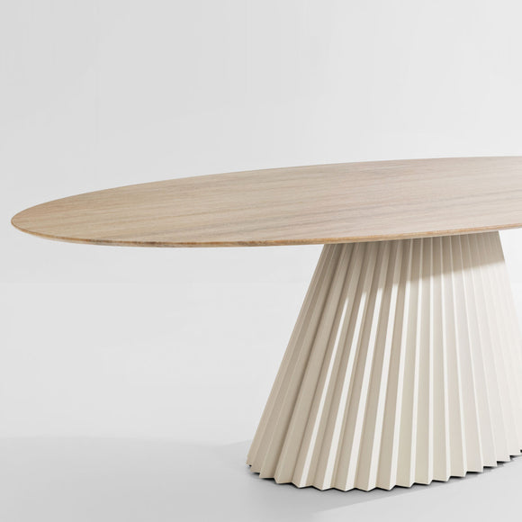 Plisse Elliptical Dining Table Tables MIDJ