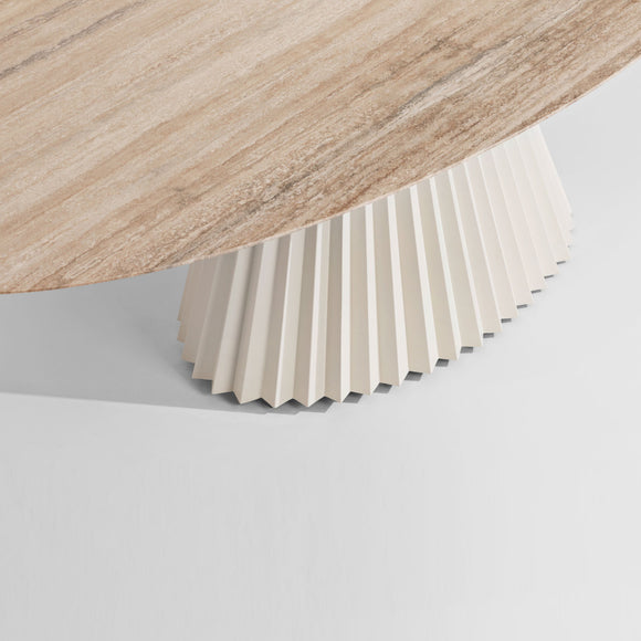 Plisse Elliptical Dining Table Tables MIDJ