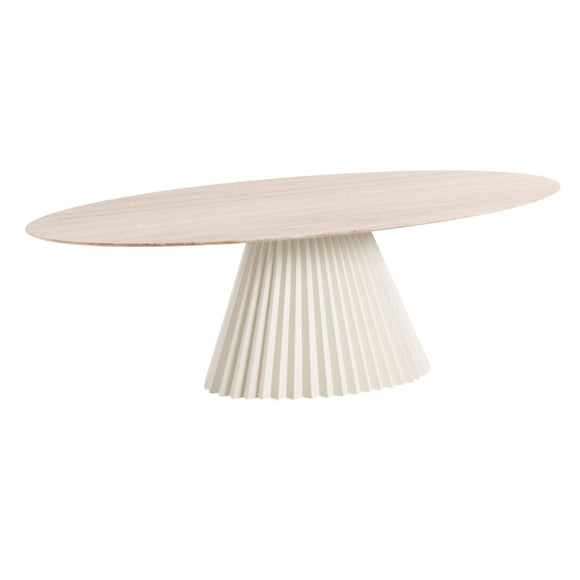 Plisse Elliptical Dining Table Tables MIDJ