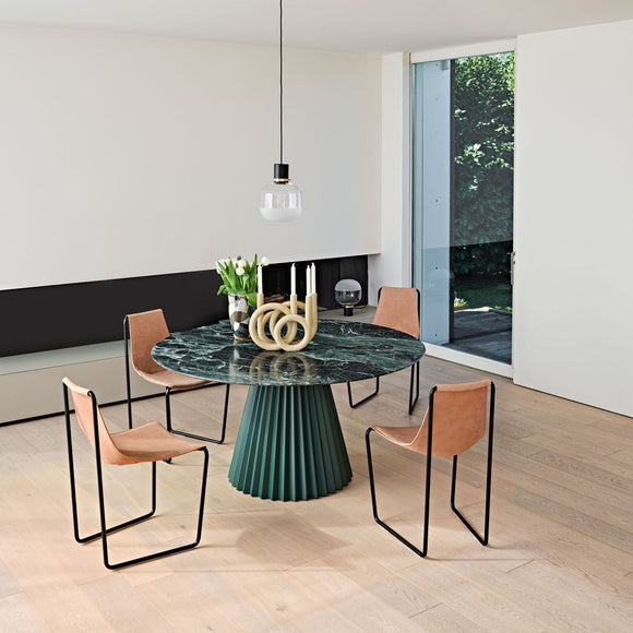 Plisse Round Dining Table Tables MIDJ