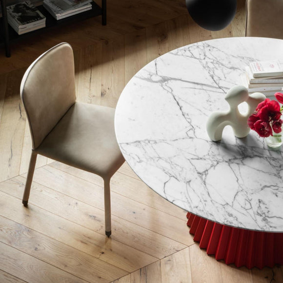 Plisse Round Dining Table Tables MIDJ