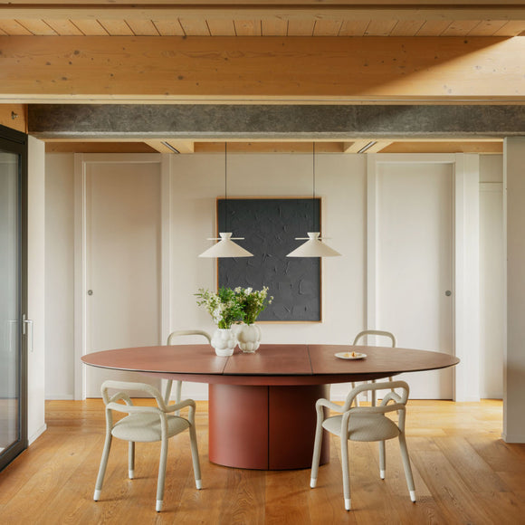 Sesamo Elliptical Dining Table Kitchen & Dining Room Tables MIDJ