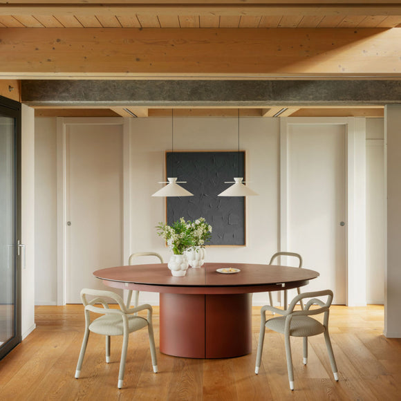 Sesamo Elliptical Dining Table Kitchen & Dining Room Tables MIDJ