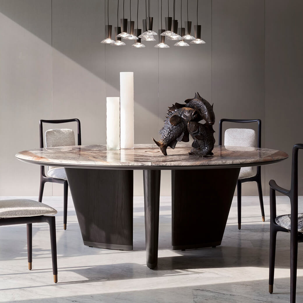 Mistral Round Table Fixed Tables Giorgetti