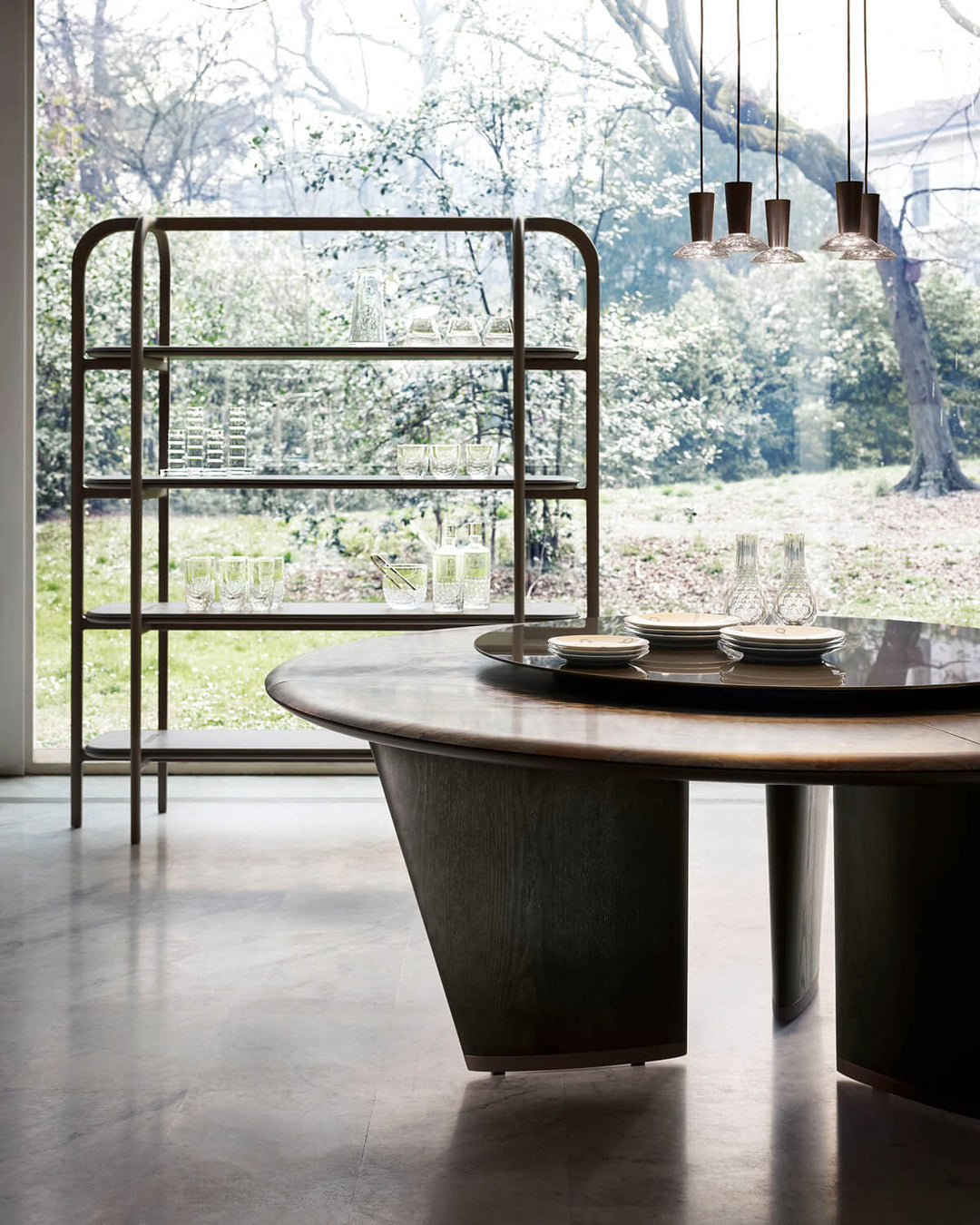 Mistral Round Table Fixed Tables Giorgetti
