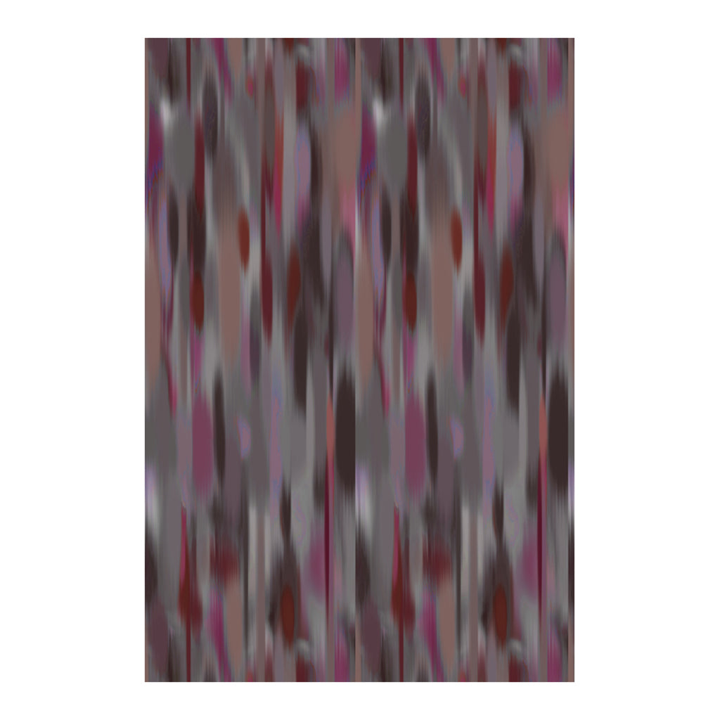 Akira Rectangular Rug Rugs Moooi Japanese Peony Red Small: 6 ft 6.7 in x 9 ft 10.1 in Polyamide