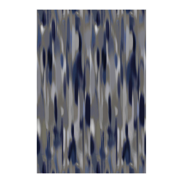 Akira Rectangular Rug Rugs Moooi Navy Small: 6 ft 6.7 in x 9 ft 10.1 in Polyamide