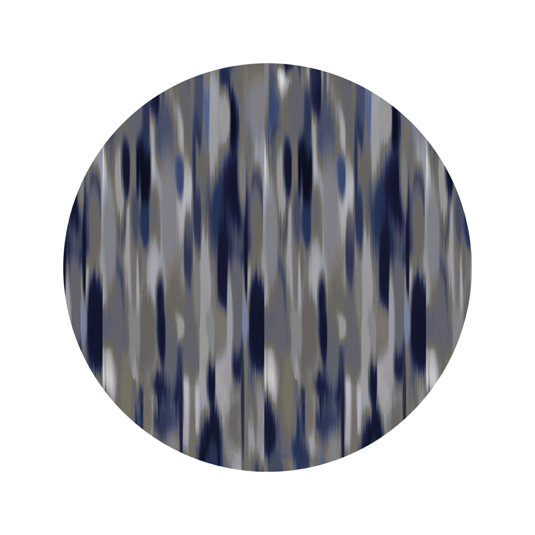 Akira Round Rug Rugs Moooi Navy Small: 8 ft 2.4 in x 8 ft 2.4 in Polyamide