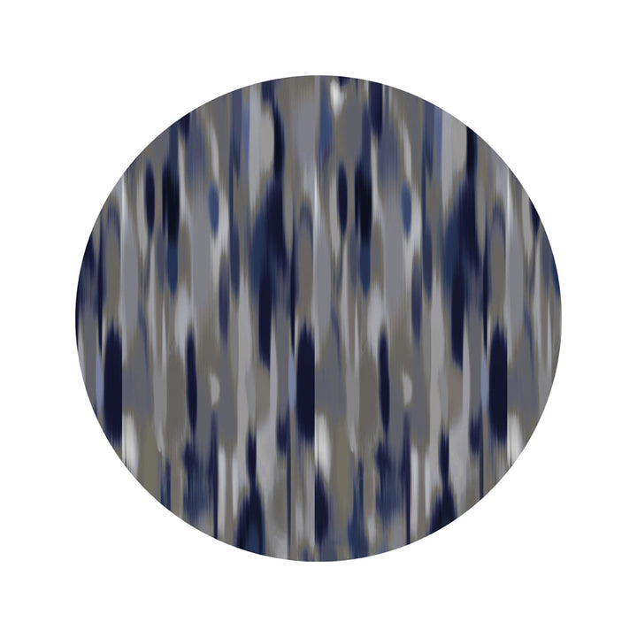 Akira Round Rug Rugs Moooi Navy Small: 8 ft 2.4 in x 8 ft 2.4 in Polyamide