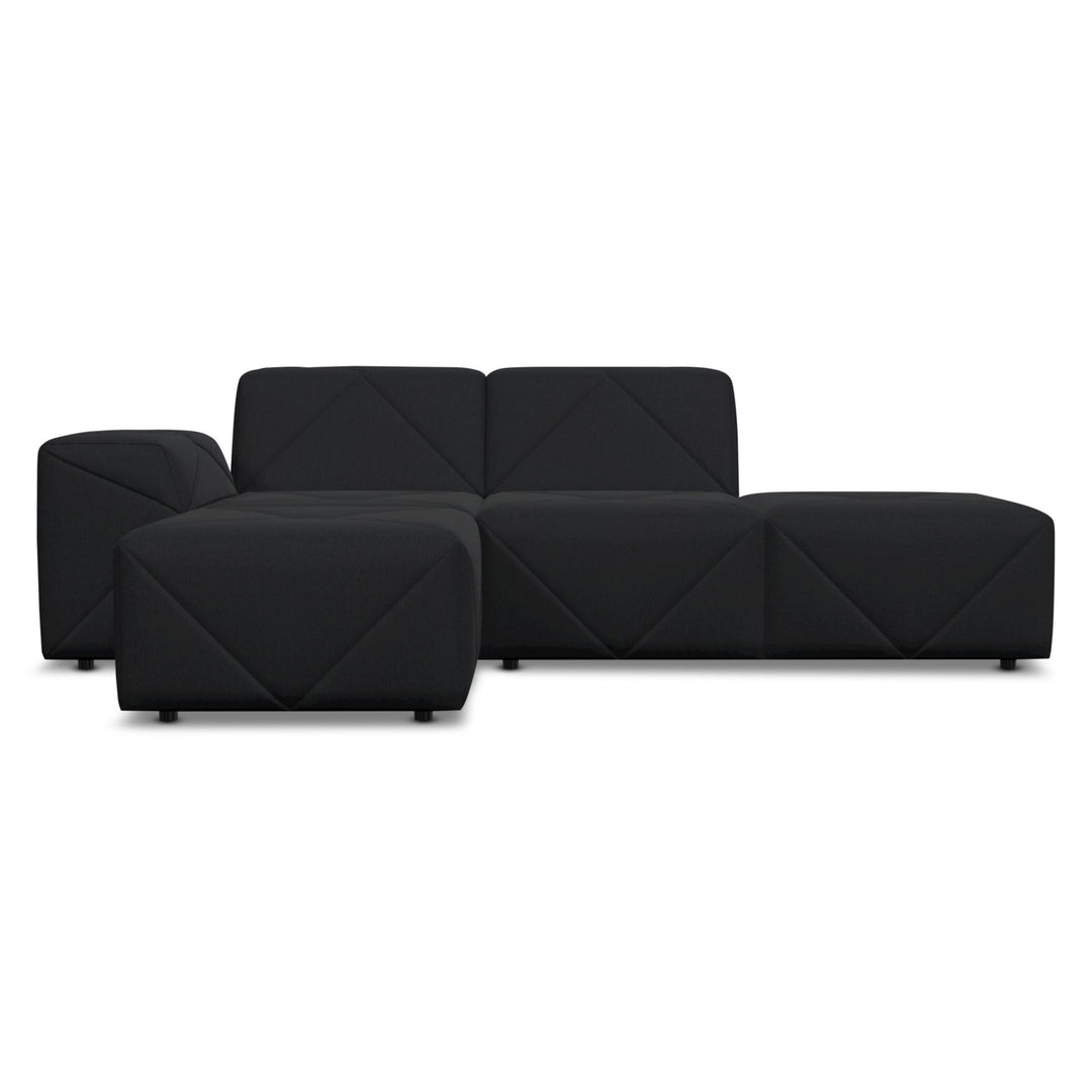 BFF Sofa Chaise Lounge Moooi Justo Bazalt Left
