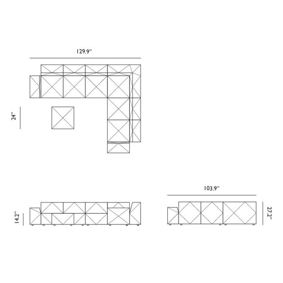 BFF Corner Module Sofa Sofas Moooi