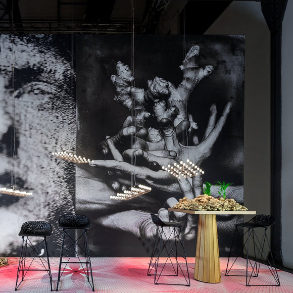 Carbon Bar Stool Moooi