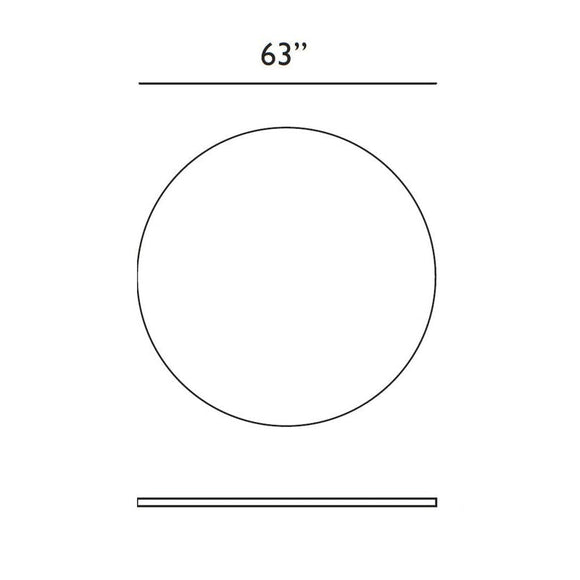 Container Round Dining Table with Bodhi Base Tables Moooi