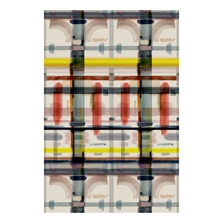 Corinthian Check Rectangular Rug Rugs Moooi Spring Small: 6 ft 6.7 in x 9 ft 10.1 in Polyamide