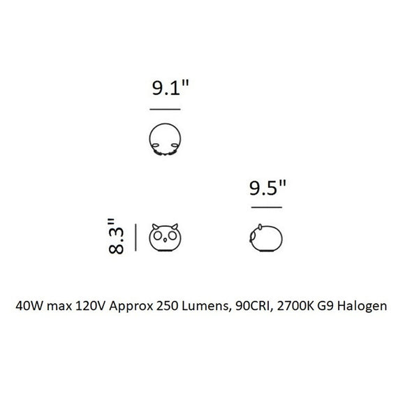 CU Pet Light - Uhuh Table Lamps Moooi