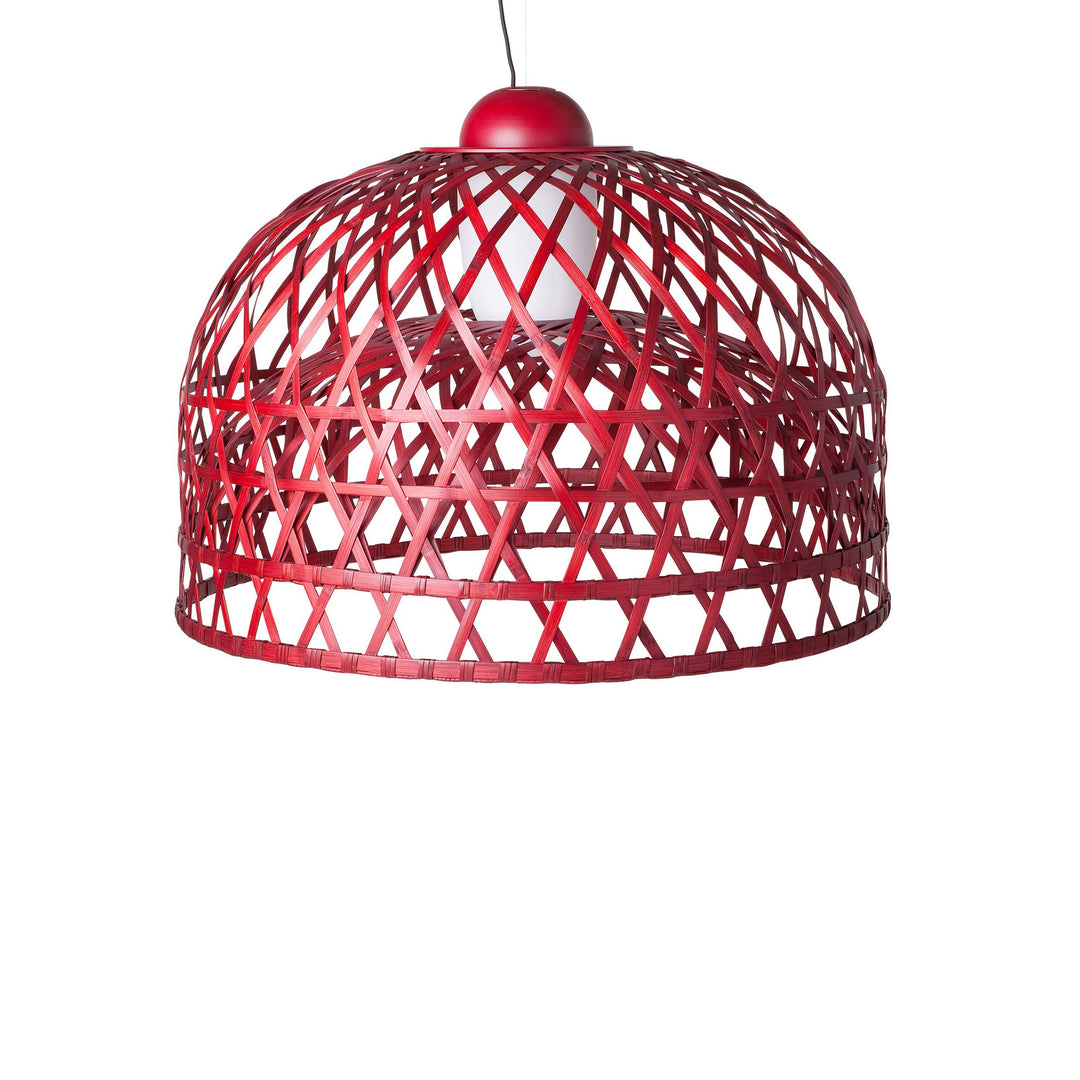 Emperor Suspended Lamp Lighting Moooi Red Small: 23.6 in diameter