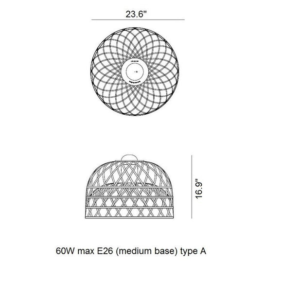 Emperor Suspended Lamp Lighting Moooi