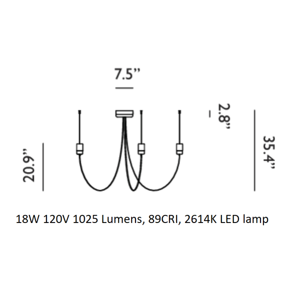 Gravity Chandelier Chandeliers Moooi