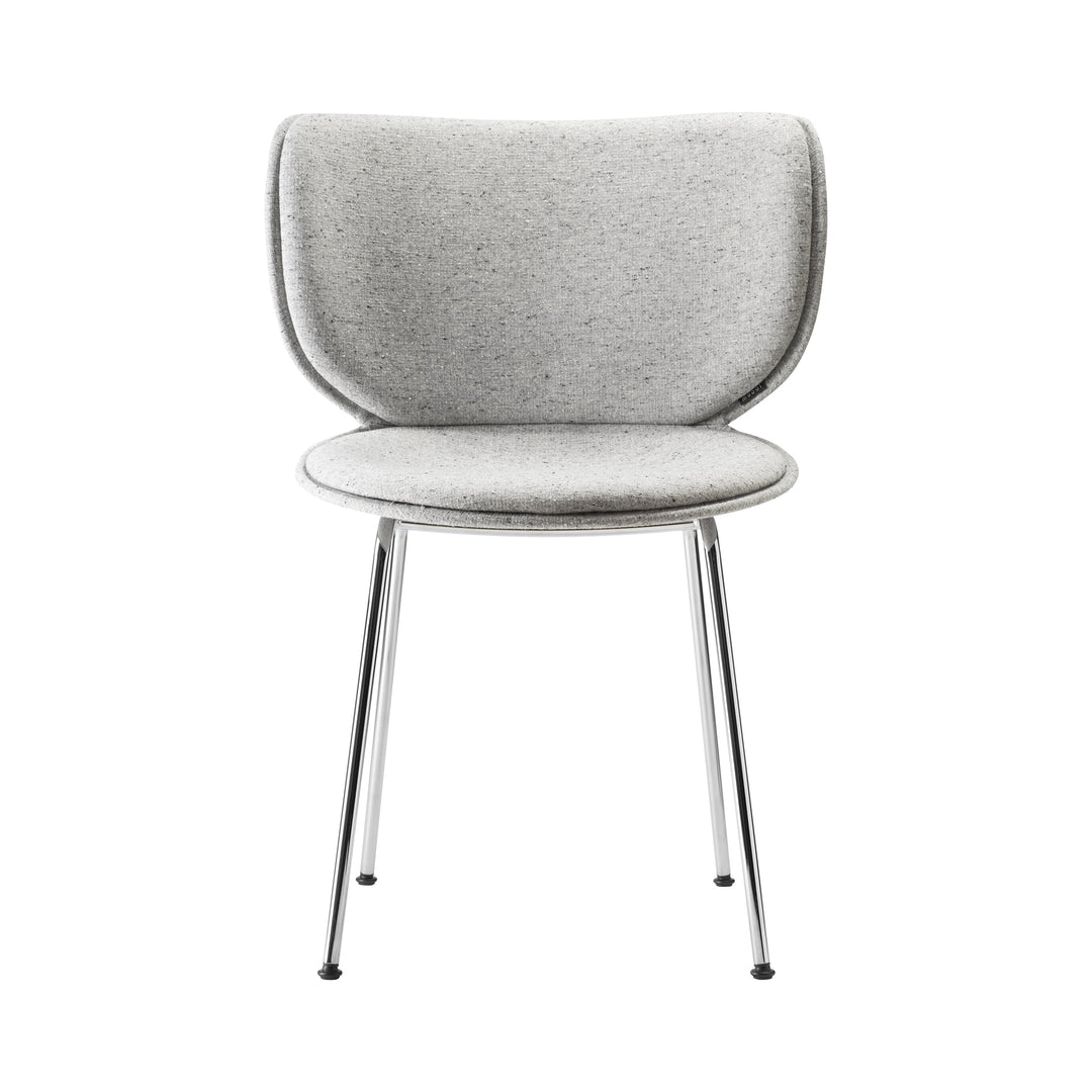 Hana Upholstered Dining Chair Chairs Moooi Solis Rain Chrome