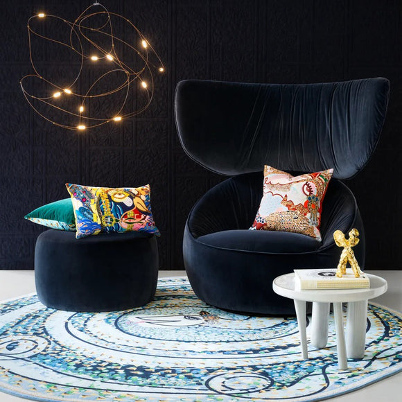Hana Wingback Lounge Chair Chairs Moooi