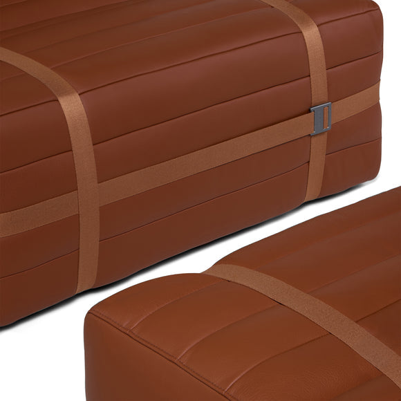 Haybale Lounge Chair with Footstool Chairs Moooi