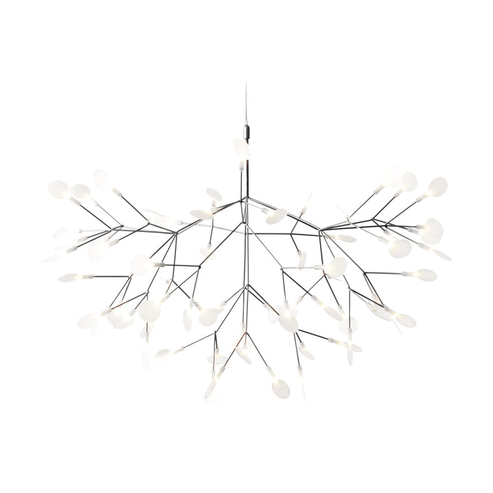 Heracleum III Suspended Light Lighting Moooi Nickel Large: 38.6 in width