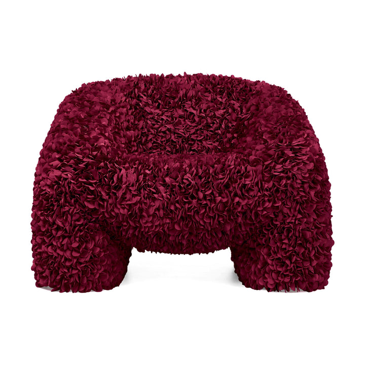 Hortensia Armchair Chairs Moooi Petal Wine