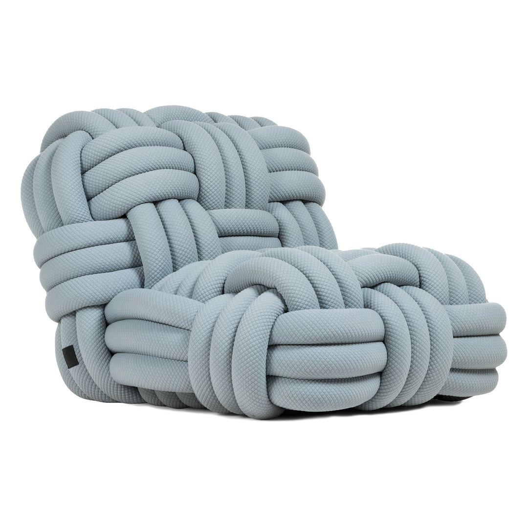 Knitty Lounge Chair Chairs Moooi Citadel Grey