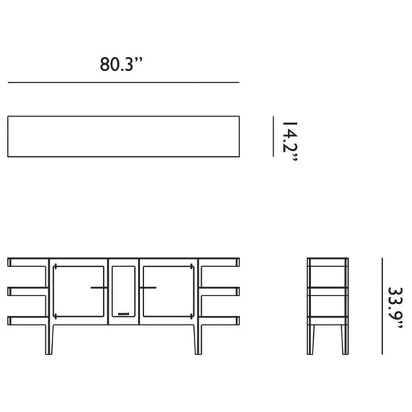 No Screw No Glue Buffet Sideboards Moooi