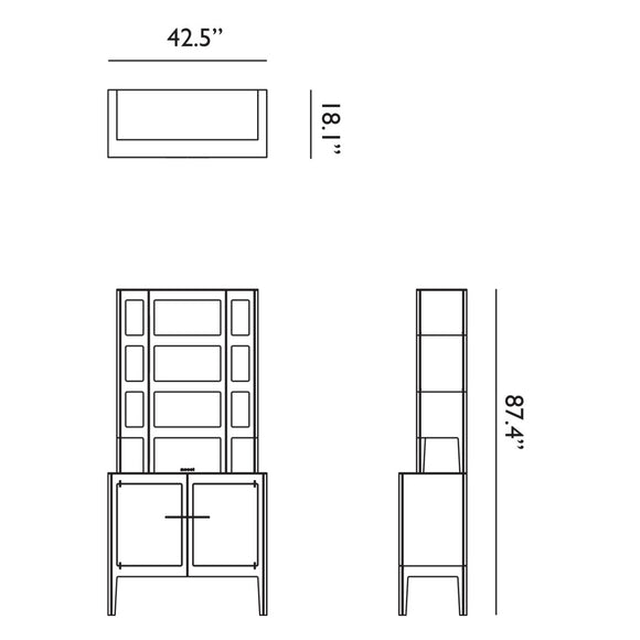 No Screw No Glue Cabinet Sideboards Moooi