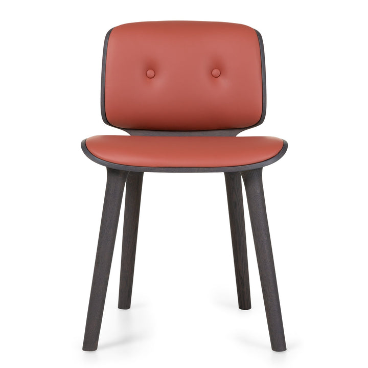 Nut Dining Chair Chairs Moooi Grey / Spectrum Red Brown 30172