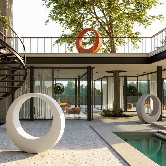 O. Rocker Outdoor Chairs Moooi