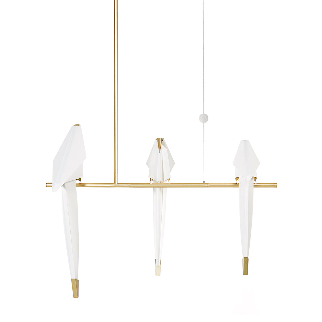 Perch Small Linear Pendant Light Moooi 13.1 ft length