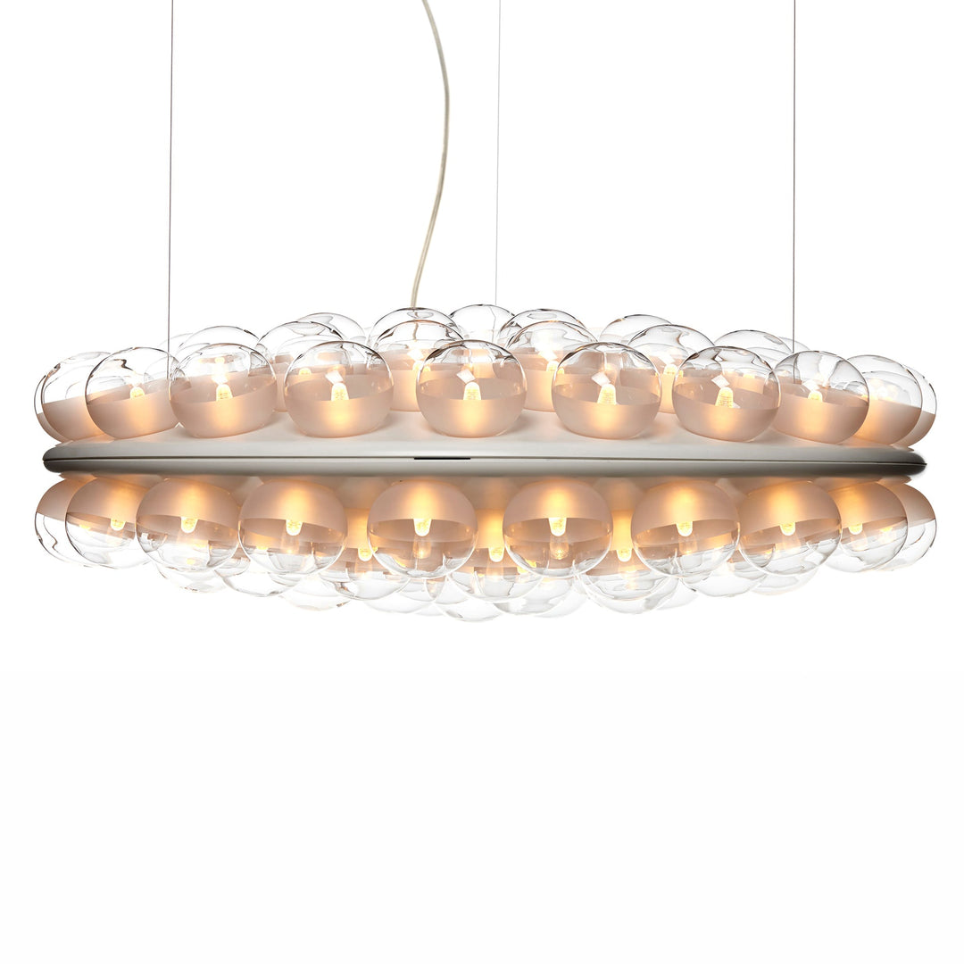 Prop Light Round Pendant Light Chandeliers Moooi Double / 2000K - Candle Light