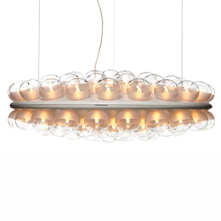 Prop Light Round Pendant Light Chandeliers Moooi Double / 2000K - Candle Light