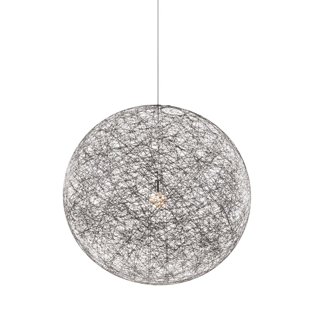 Random II Pendant Light Lighting Moooi Black Large: 41.3 in diameter