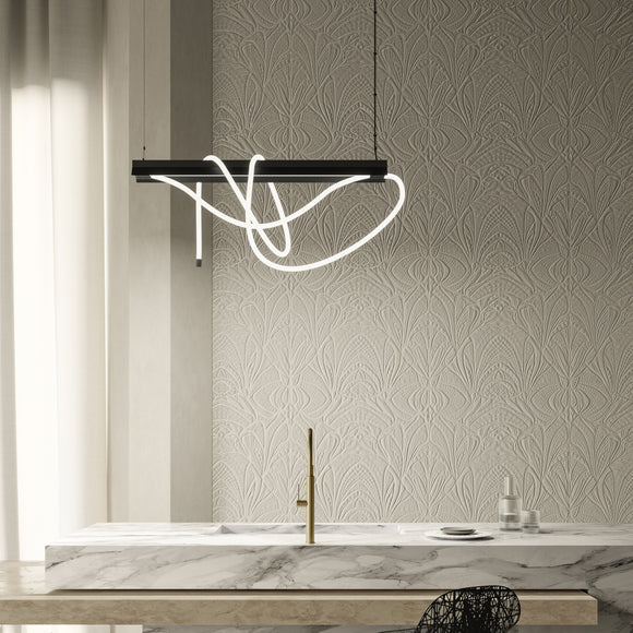 Tubelight Linear Pendant Light Moooi