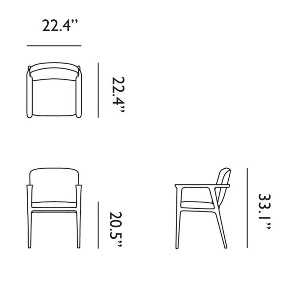 Zio Dining Chair Chairs Moooi