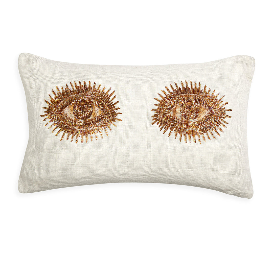 Muse Eyes Throw Pillow Jonathan Adler