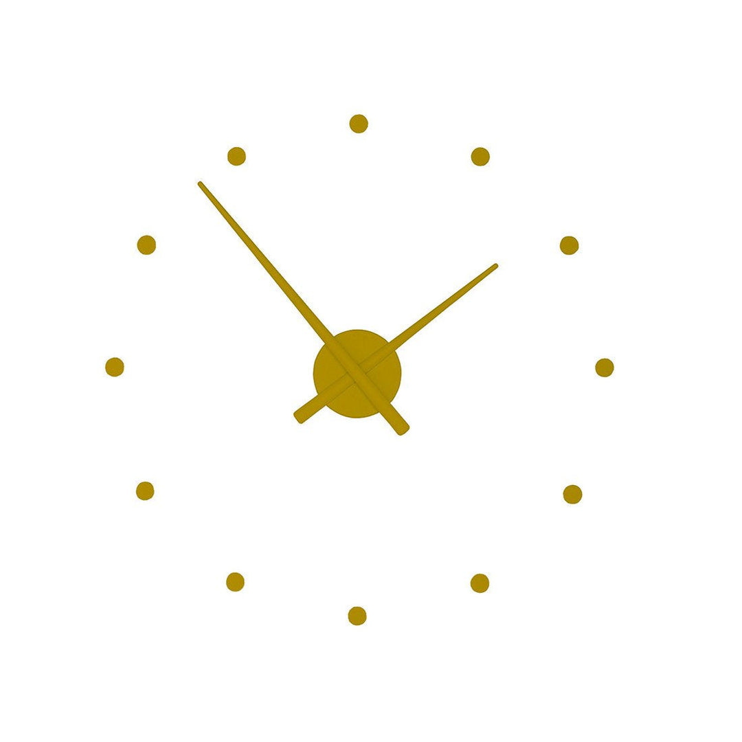 Oj Wall Clock Wall Clocks Nomon Mustard Mini: 19.7 in width