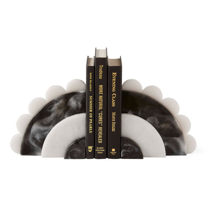 Como Black & White Bookends Jonathan Adler Default Title