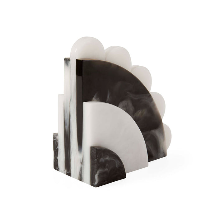 Como Black & White Bookends Jonathan Adler
