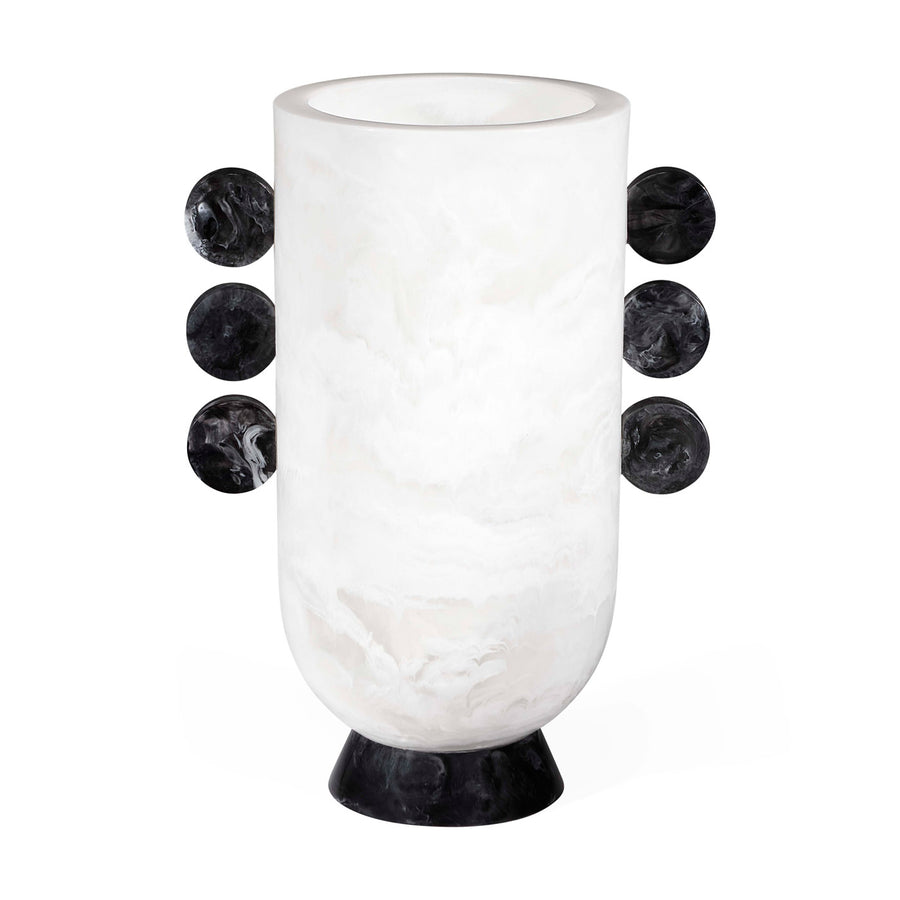 Como Black & White Disc Urn Jonathan Adler Default Title